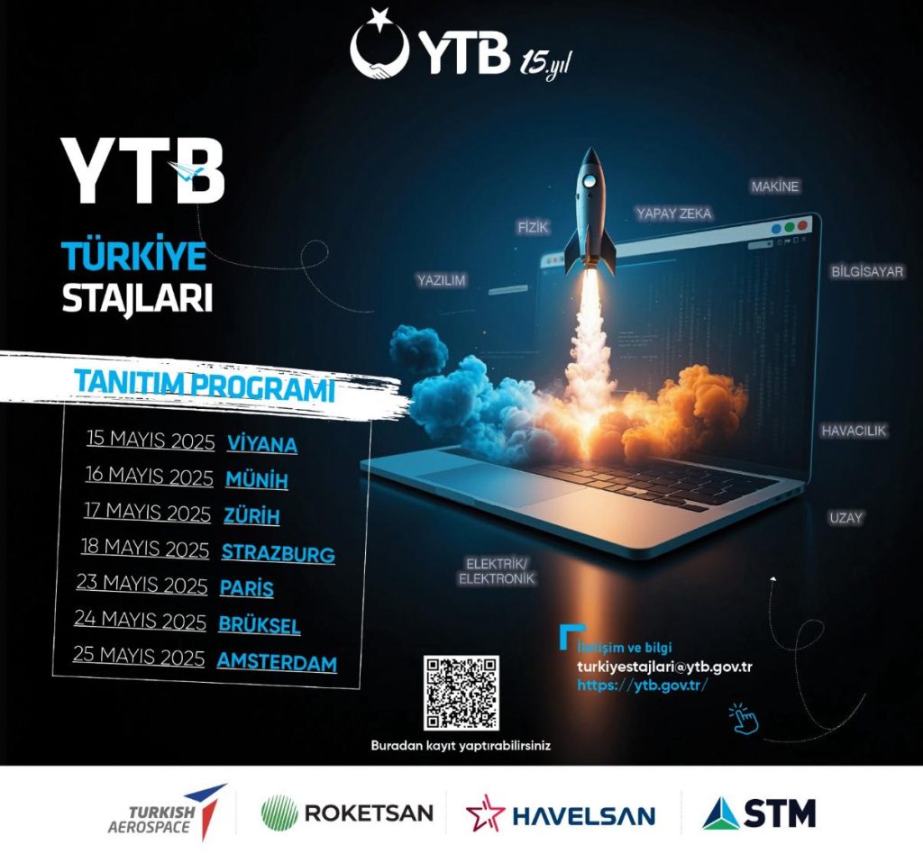 YTB, geleceğin mühendislerine Türkiye’de staj kapısı açılıyor: Başvurular başladı 1 TurkiyeStajlari2