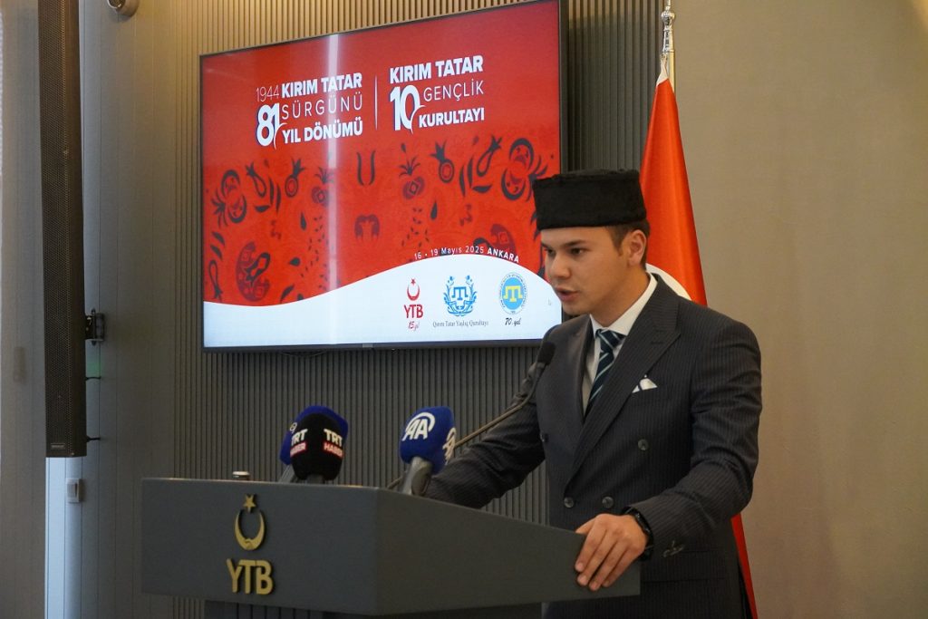 YTB, Kırım Tatar Gençlik Kurultayı'na ev sahipliği yaptı 12 YTB Samet Cengiz