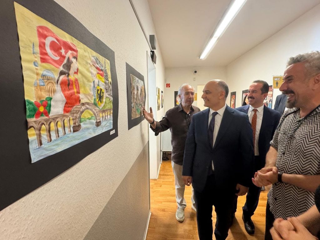 Essen Başkonsolosu Aydın: "Sanat, dostluğun en güzel dilidir" 1 essen resim sergisi1