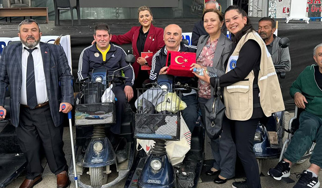 Avrupa Kayserililer Birliği'nden yardım seferberliği 10 kayseri tekerlekli sandalye 1