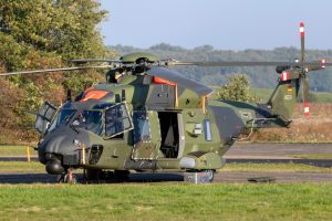 almanya da askeri helikopter d