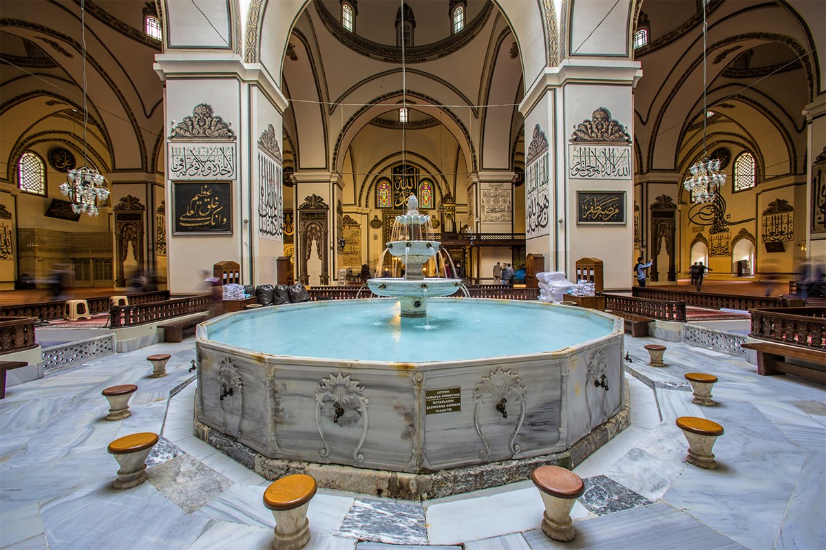 Ulu Camii Bina İç Görünümü
