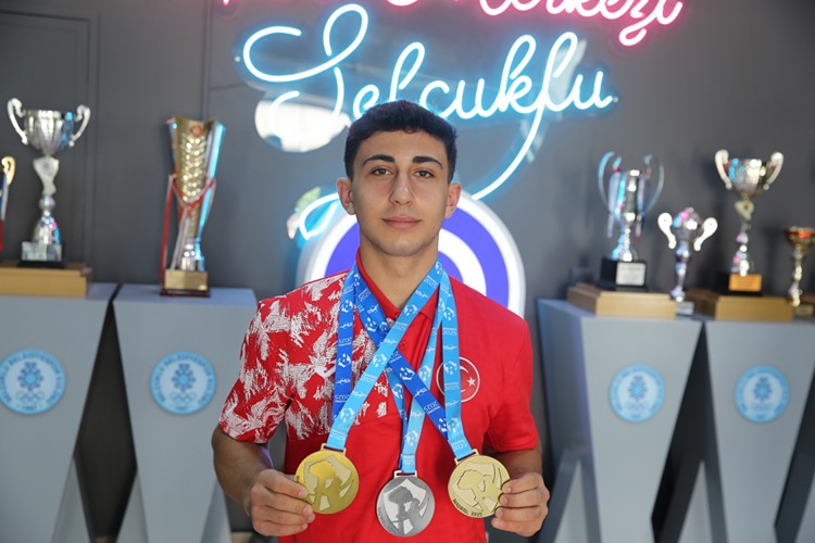Mustafa Hamza Ciğer antrenmanda