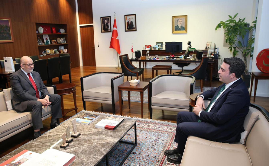 YTB Başkanı Abdulhadi Turus, Strazburg Başkonsolosu Onart’ı Ziyaret Etti