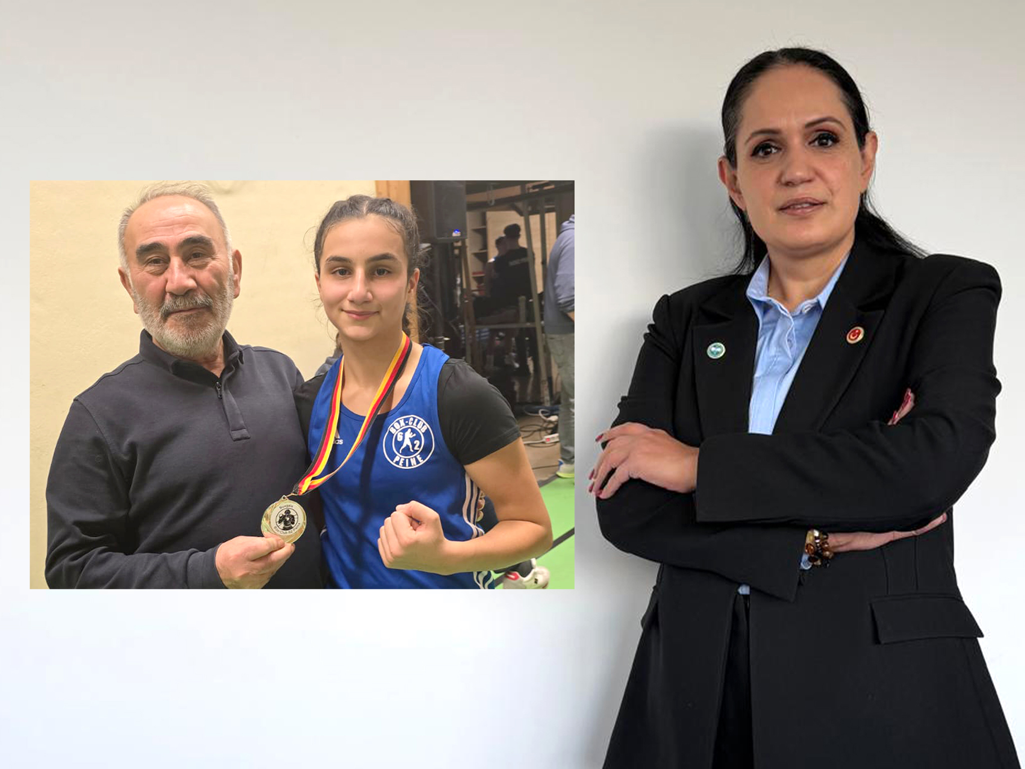 Türk boksör Sude Erak, Niedersachsen’in zirvesine çıktı