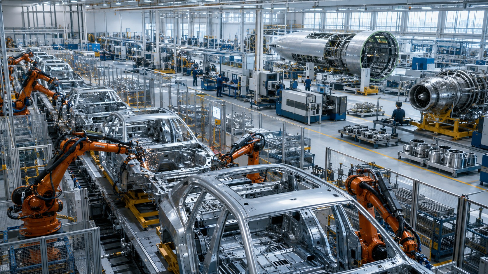 Almanya'da Fabrika Siparişleri ve Üretim Beklentileri Aştı