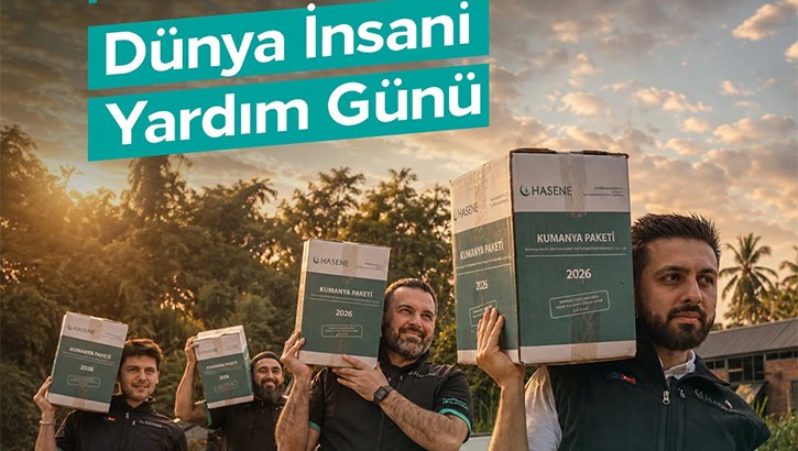 HASENE, insani yardımın değerini vurgulayan mesaj yayımladı