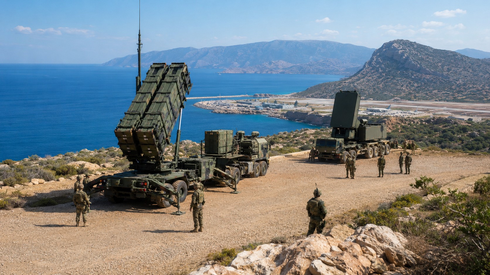 Yunanistan Patriot sistemini Girit'e taşımayı gözden geçiriyor