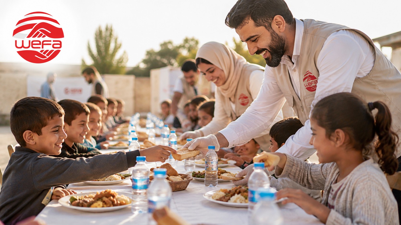 WEFA, yetim çocuklar için sofra projesini genişletmeye devam ediyor