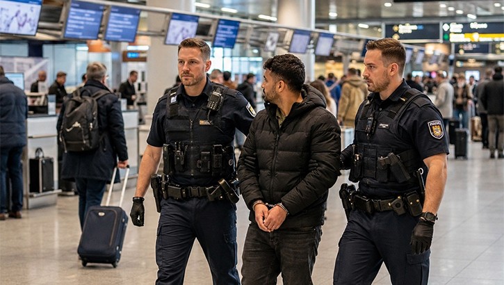 Alman havalimanında yakalandı, 12 gün hapis cezasına çarptırıldı