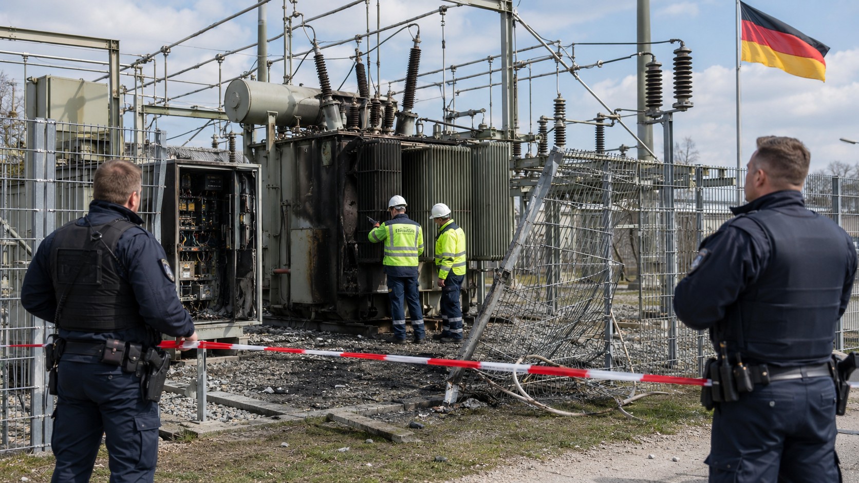 Almanya'da elektrik altyapısına yönelik sabotaj endişesi artarken seçim süreci başlıyor