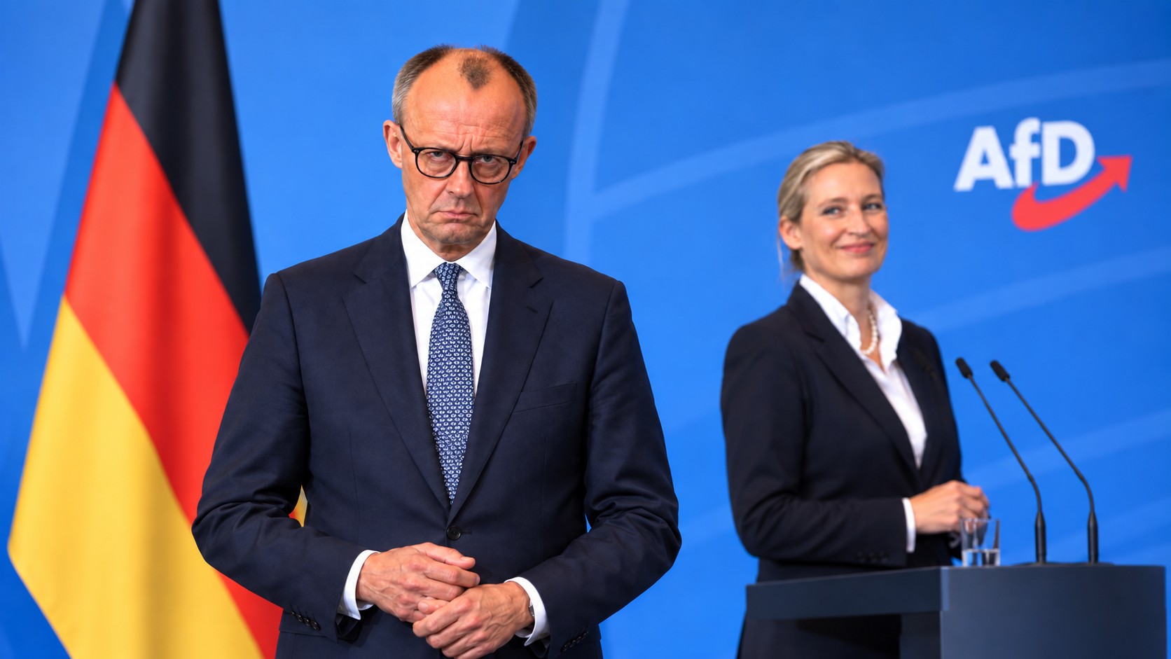 Merz, AfD'nin güçlenmesinin Almanya'yı tehdit ettiğini vurguladı